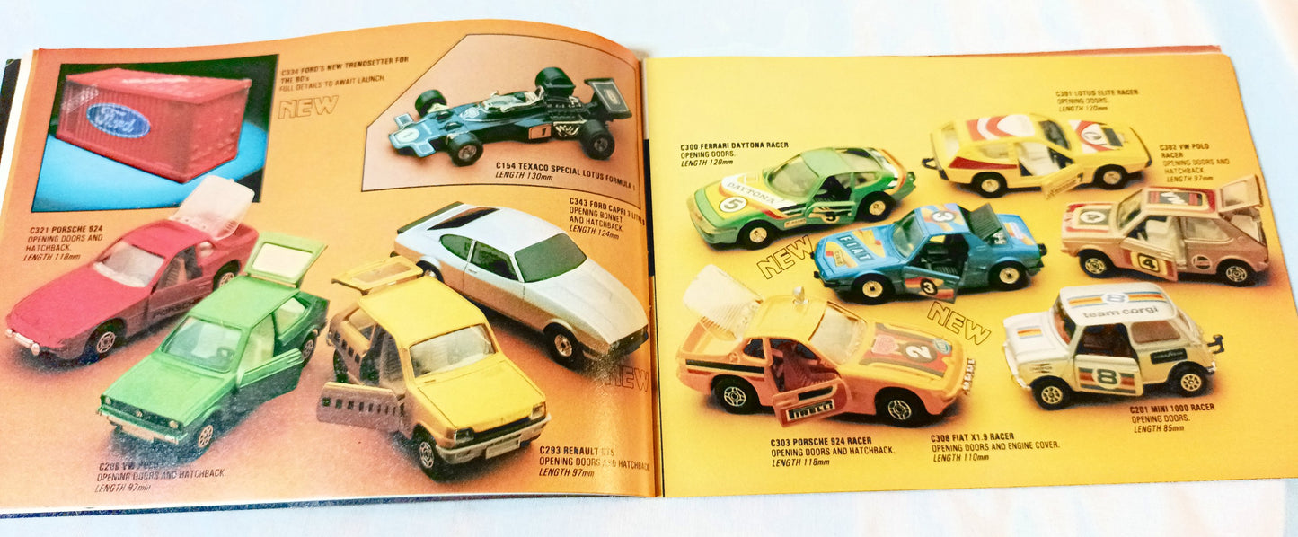 Corgi Toys 1980 Collector's Catalog UK Version Mettoy Playcraft England - TulipStuff