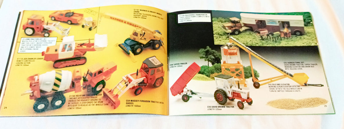 Corgi Toys 1980 Collector's Catalog UK Version Mettoy Playcraft England - TulipStuff