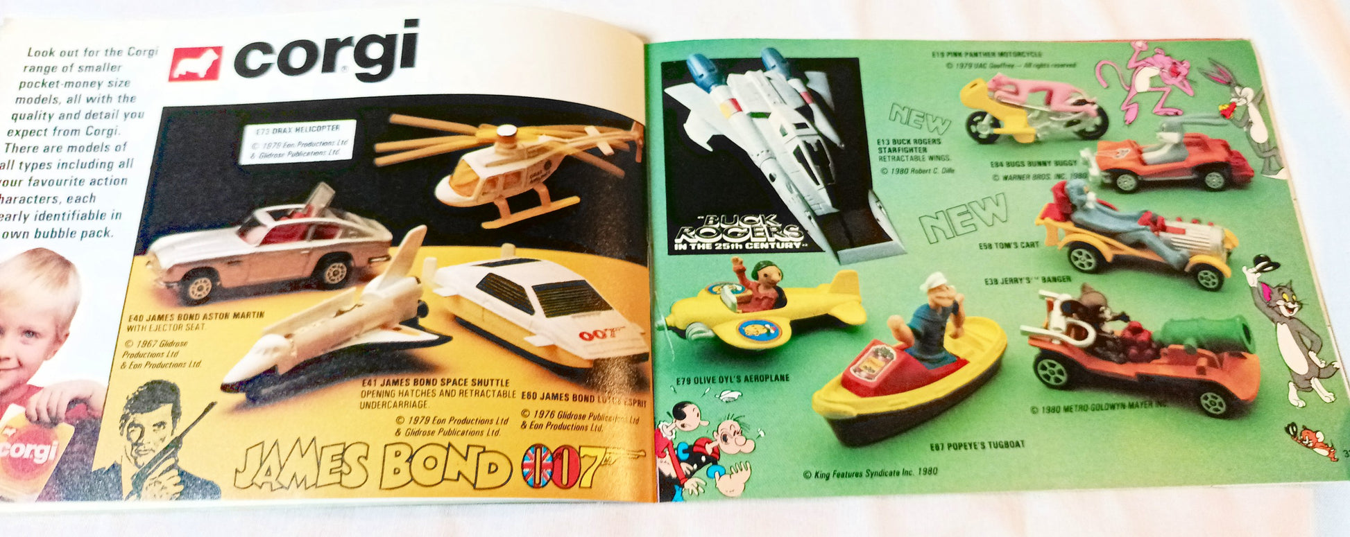 Corgi Toys 1980 Collector's Catalog UK Version Mettoy Playcraft England - TulipStuff