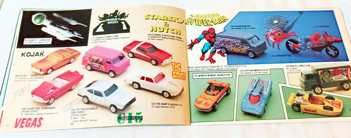Corgi Toys 1980 Collector's Catalog UK Version Mettoy Playcraft England - TulipStuff