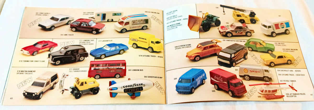 Corgi Toys 1980 Collector's Catalog UK Version Mettoy Playcraft England - TulipStuff