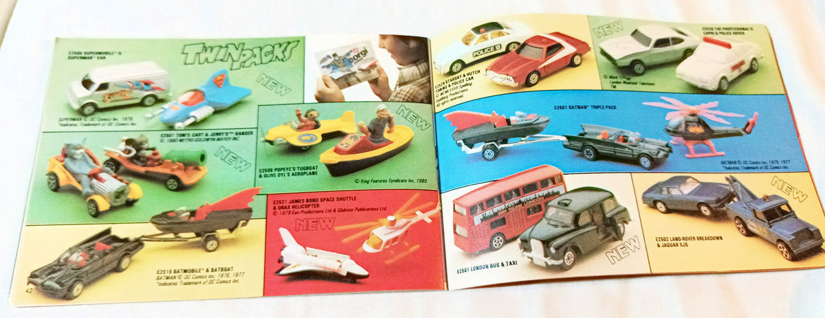 Corgi Toys 1980 Collector's Catalog UK Version Mettoy Playcraft England - TulipStuff