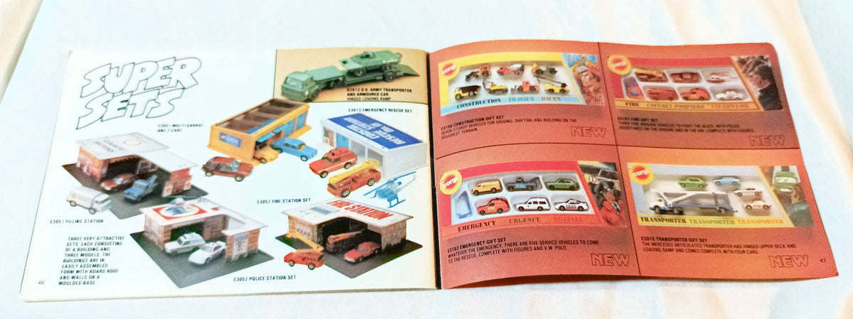 Corgi Toys 1980 Collector's Catalog UK Version Mettoy Playcraft England - TulipStuff