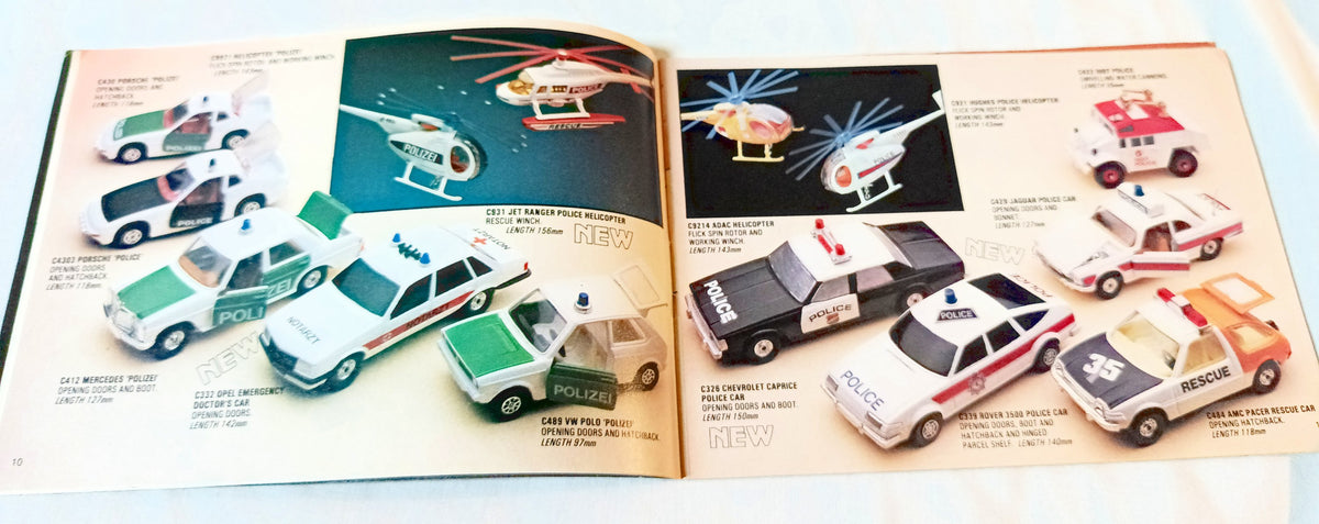 Corgi Toys 1980 Collector's Catalog UK Version Mettoy Playcraft England - TulipStuff