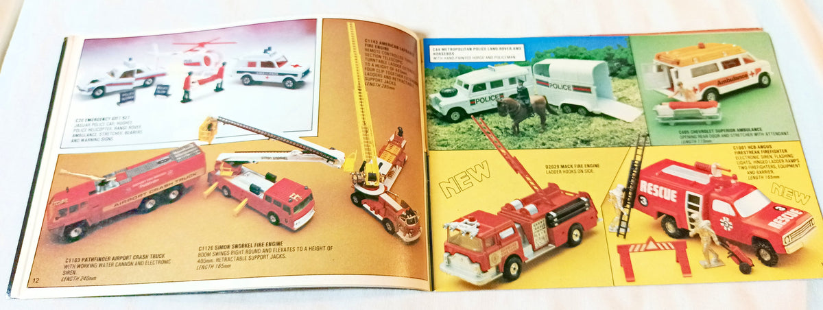 Corgi Toys 1980 Collector's Catalog UK Version Mettoy Playcraft England - TulipStuff