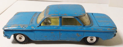 Corgi Toys 229 Chevrolet Corvair 4-Door Sedan 1961 Great Britain - TulipStuff