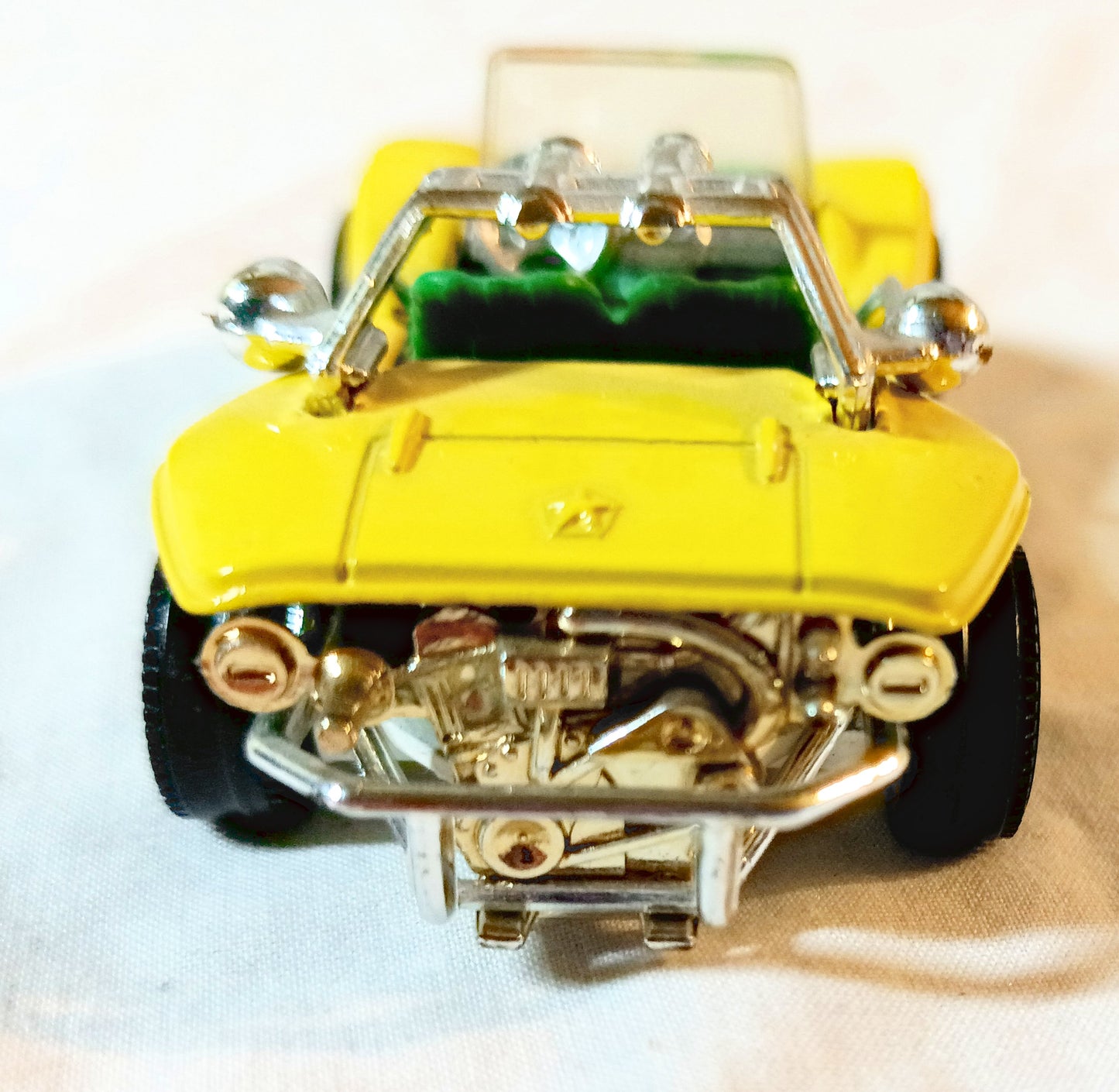 Corgi Toys 392 Bertone Shake Buggy Whizzwheels Yellow 1973 - Tuliptuff