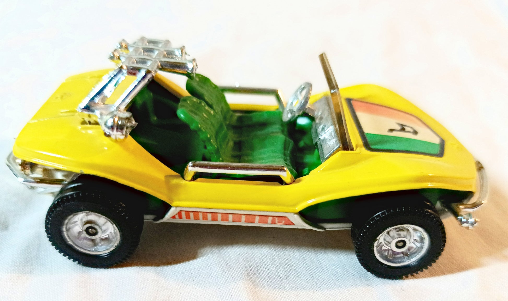 Corgi Toys 392 Bertone Shake Buggy Whizzwheels Yellow 1973 - Tuliptuff