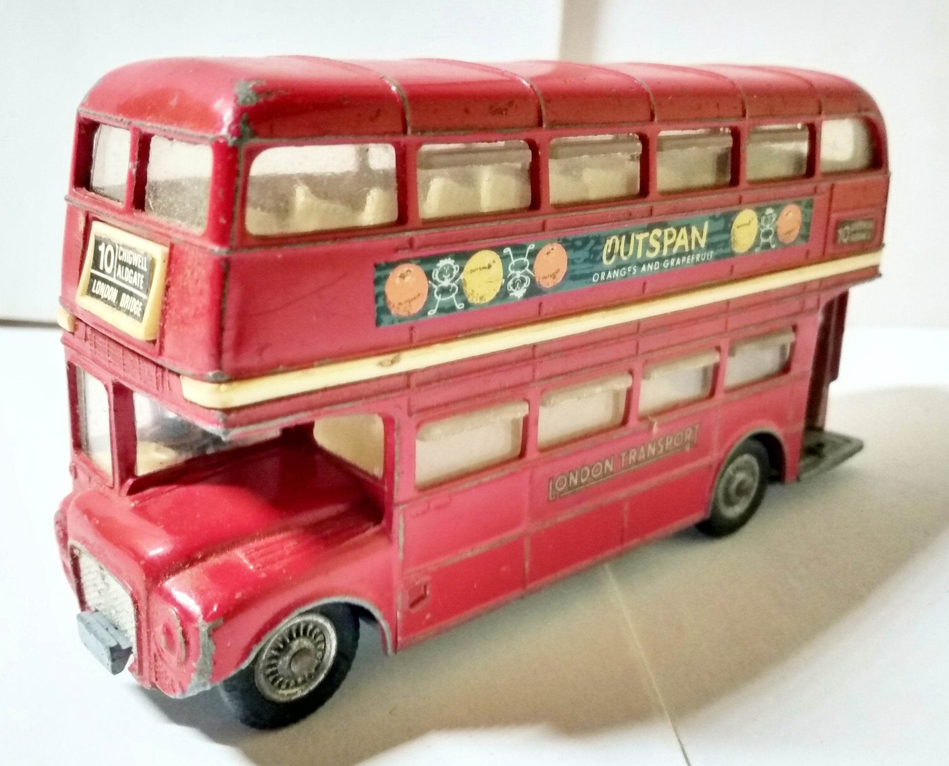 Corgi 468-A 1970 Outspan London Transport Routemaster Bus - TulipStuff
