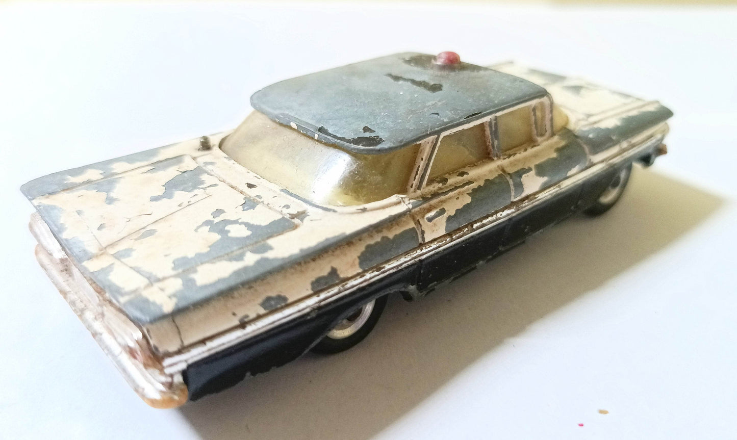 Corgi Toys 481 Chevrolet Impala Police Car Great Britain 1965 - TulipStuff