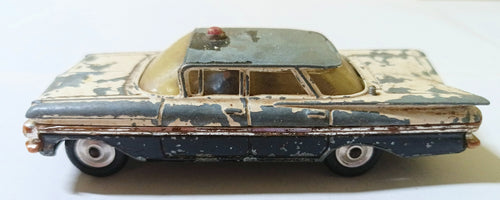 Corgi Toys 481 Chevrolet Impala Police Car Great Britain 1965 - TulipStuff