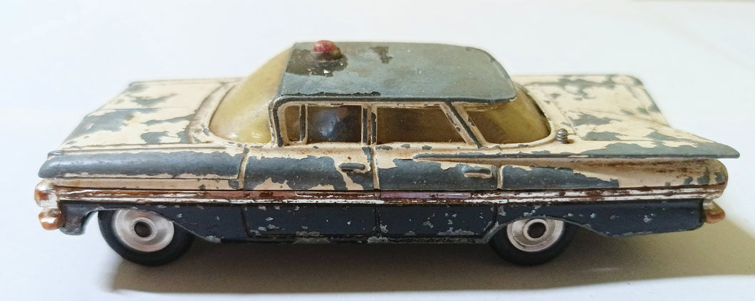 Corgi Toys 481 Chevrolet Impala Police Car Great Britain 1965 - TulipStuff