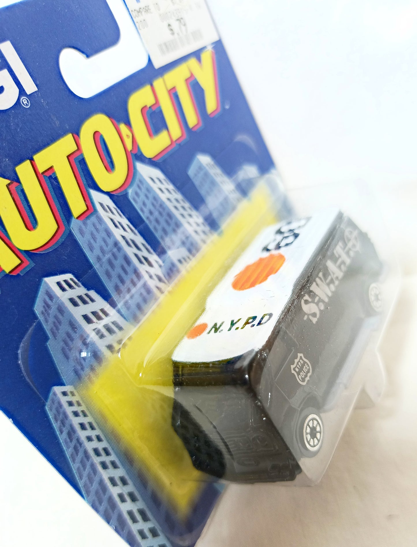 Corgi Auto City NYPD SWAT Hot Rod Custom Police Van 1994 - TulipStuff