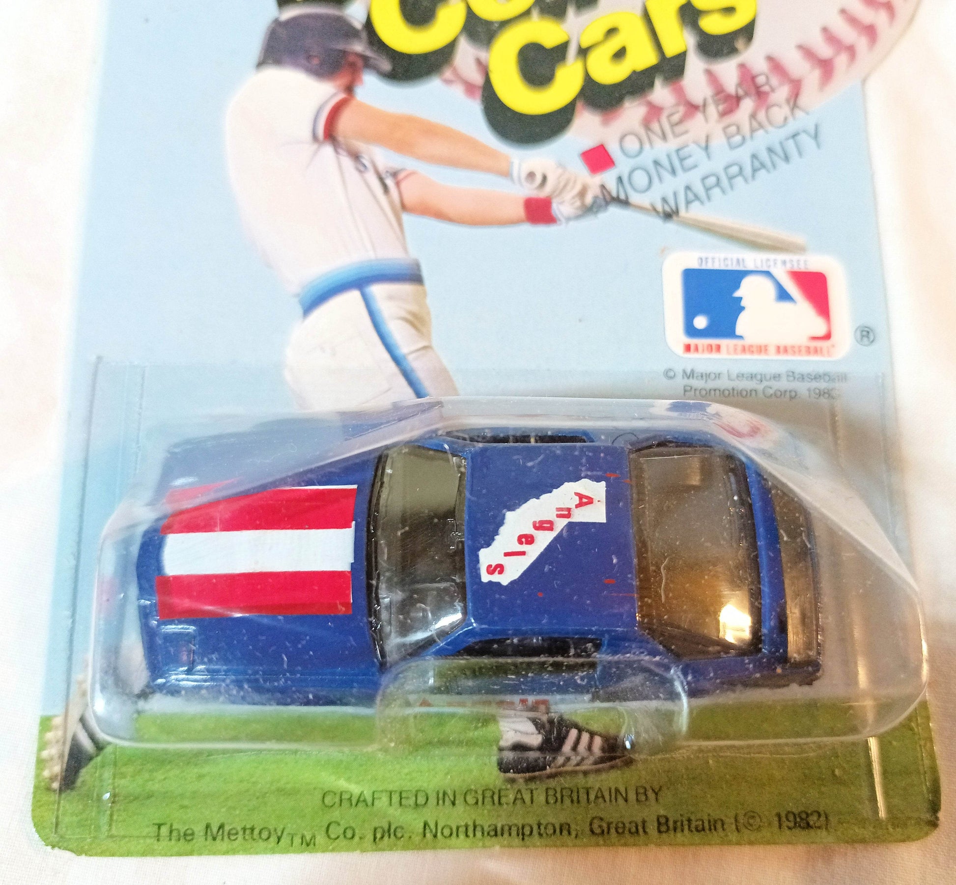 Corgi Juniors 502 Baseball Car California Angels Pontiac Firebird 1983 - TulipStuff