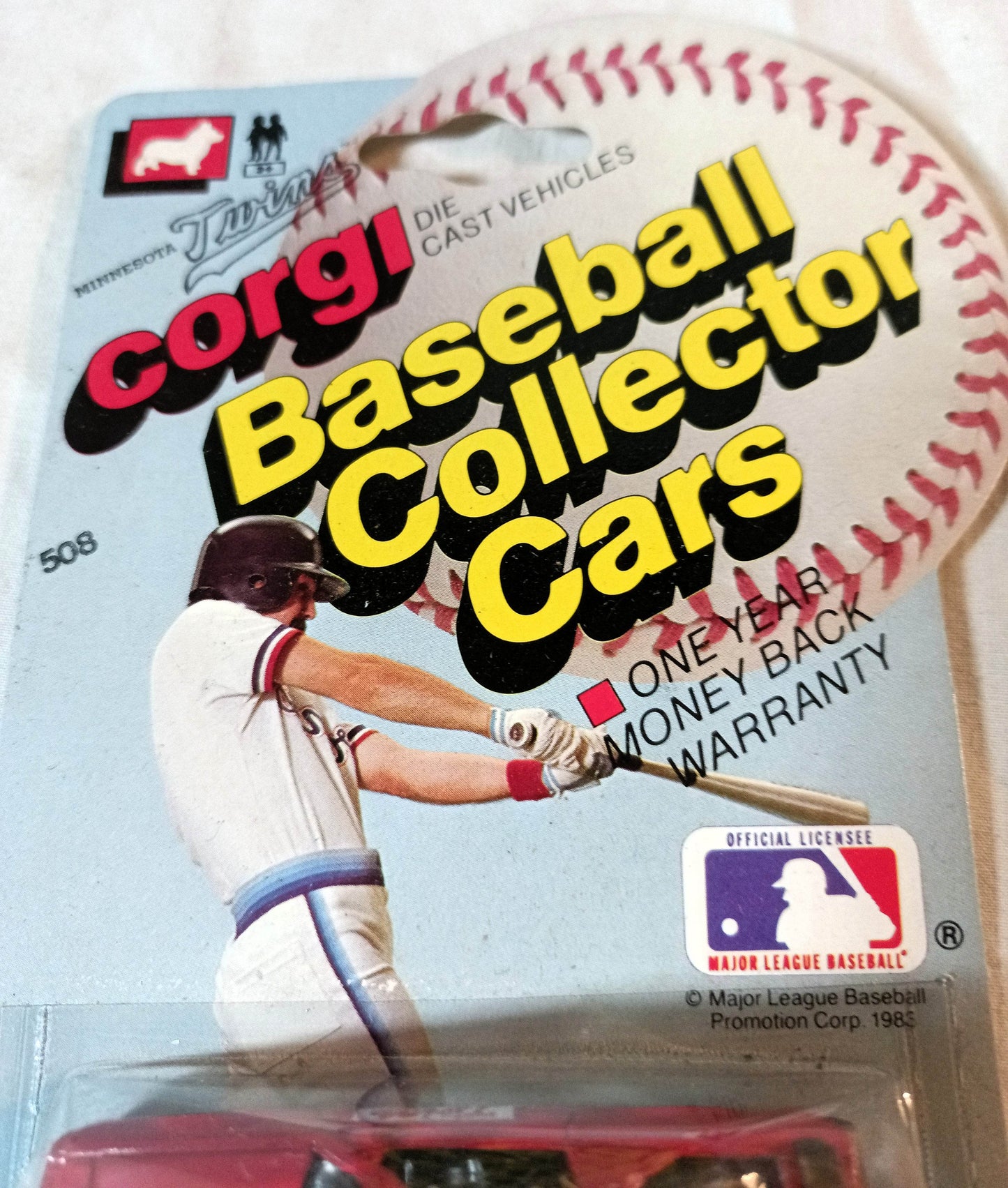 Corgi Juniors 508 Baseball Car Minnesota Twins Pontiac Firebird 1983 - TulipStuff
