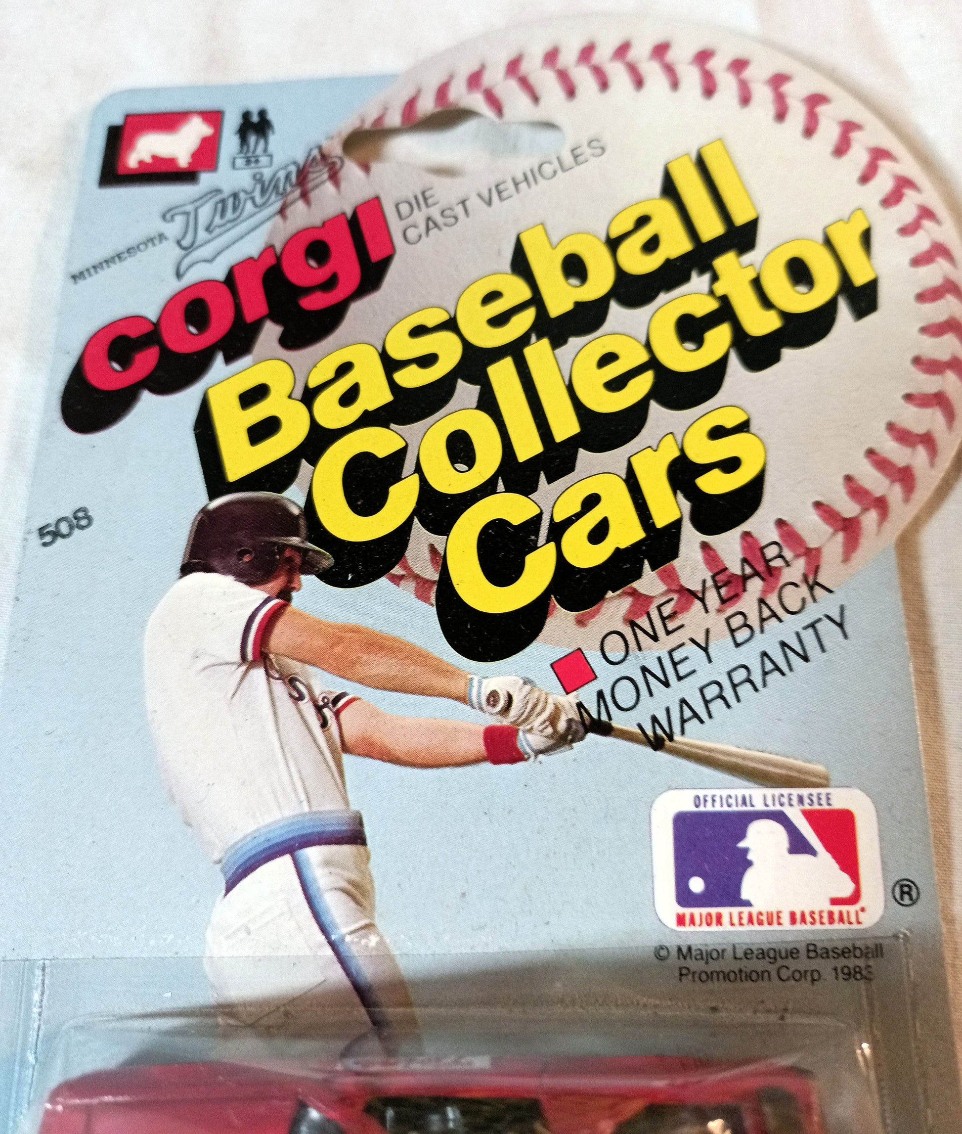 Corgi Juniors 508 Baseball Car Minnesota Twins Pontiac Firebird 1983 - TulipStuff