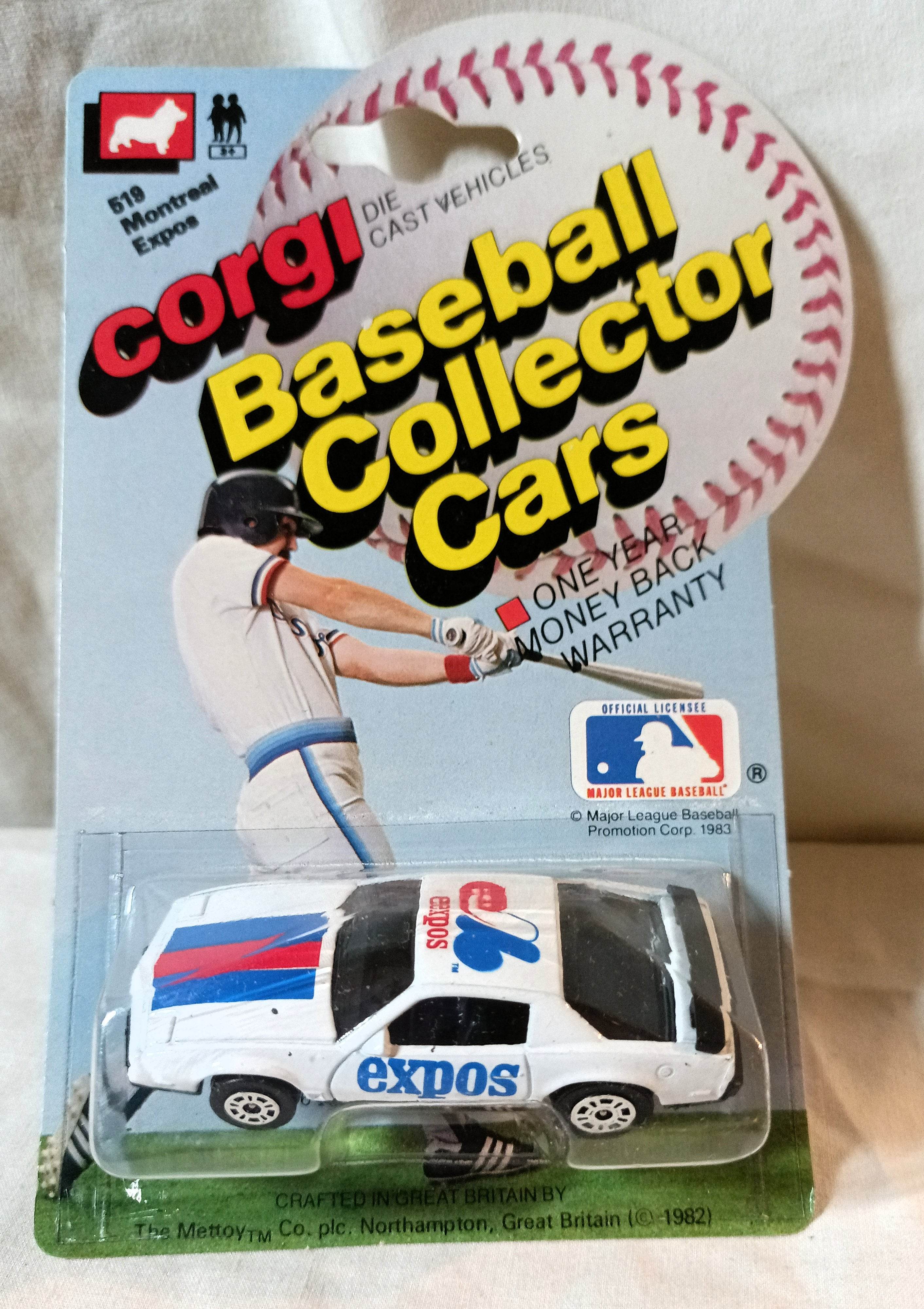 Corgi Juniors 519 Baseball Car Montreal Expos Pontiac Firebird