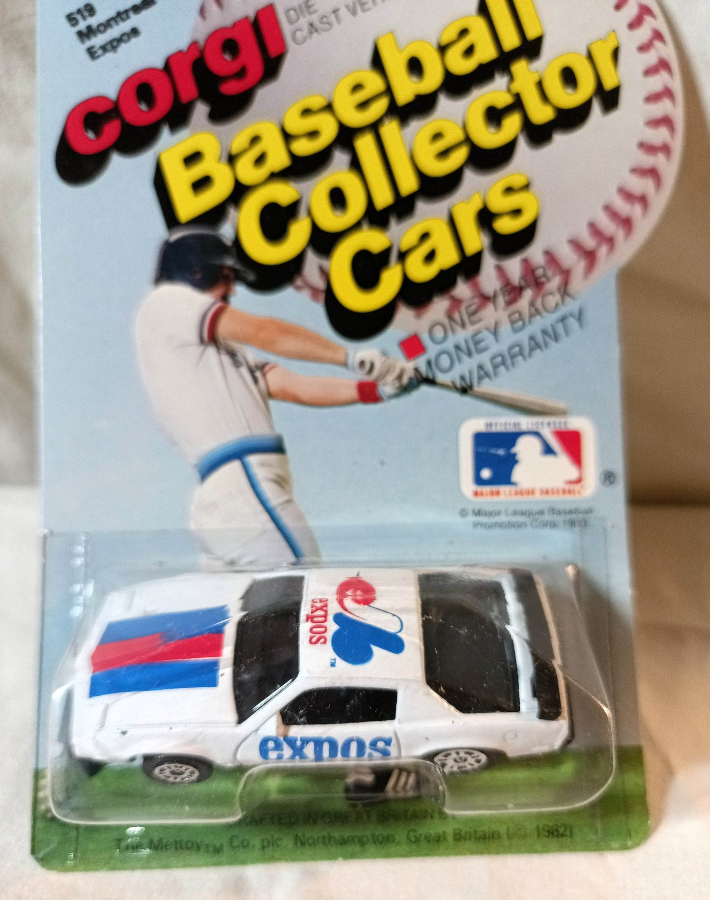 Corgi Juniors 519 Baseball Car Montreal Expos Pontiac Firebird 1983 - TulipStuff