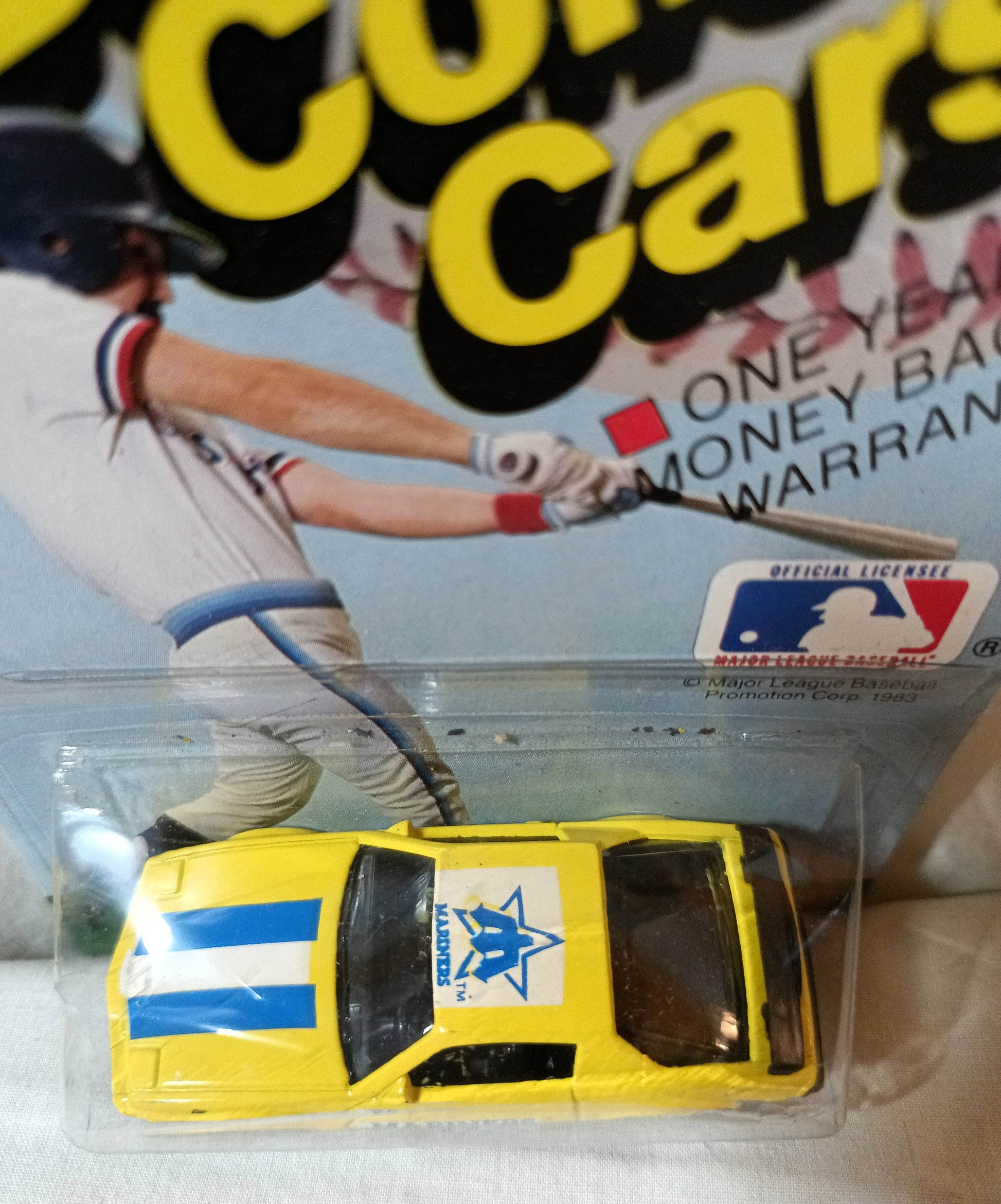 Corgi Juniors 511 Baseball Car Seattle Mariners Pontiac Firebird 1983 - TulipStuff