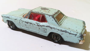 Corgi Toys 245 Buick Riviera Pale Blue 1/43 Great Britain 1964 - TulipStuff