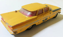 Load image into Gallery viewer, Corgi Toys 221 Chevrolet Impala Taxi Cab Great Britain 1960 - TulipStuff
