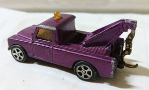 Corgi Juniors 31-B Land Rover Wrecker Tow Truck 1976 Purple - TulipStuff