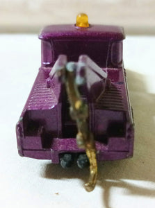 Corgi Juniors 31-B Land Rover Wrecker Tow Truck 1976 Purple - TulipStuff