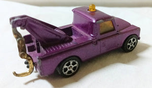 Corgi Juniors 31-B Land Rover Wrecker Tow Truck 1976 Purple - TulipStuff