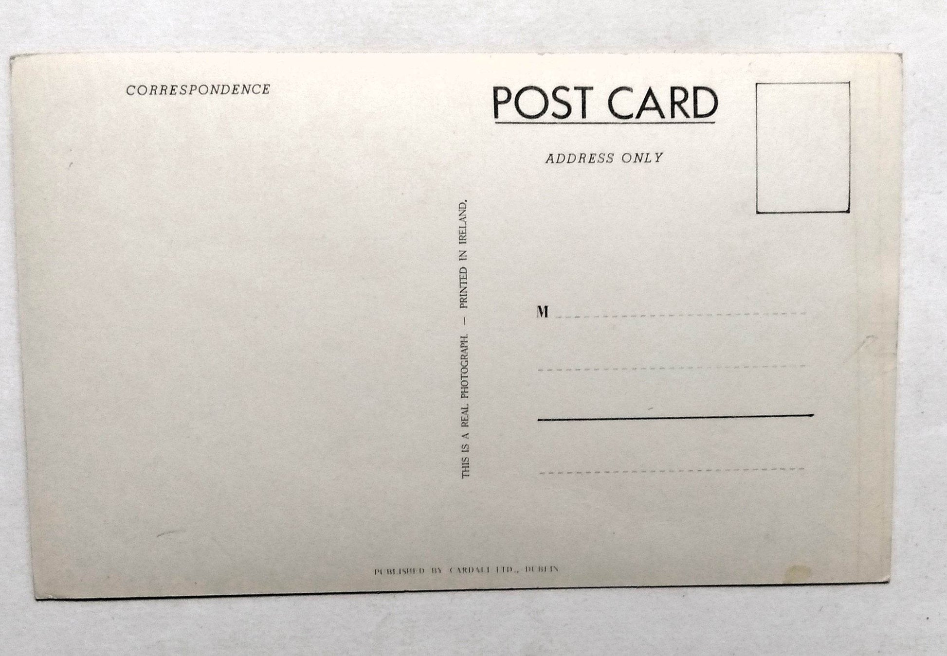 Coronation Statue St Patrick's Cross Rock Of Cashel Real Photo Postcard - TulipStuff