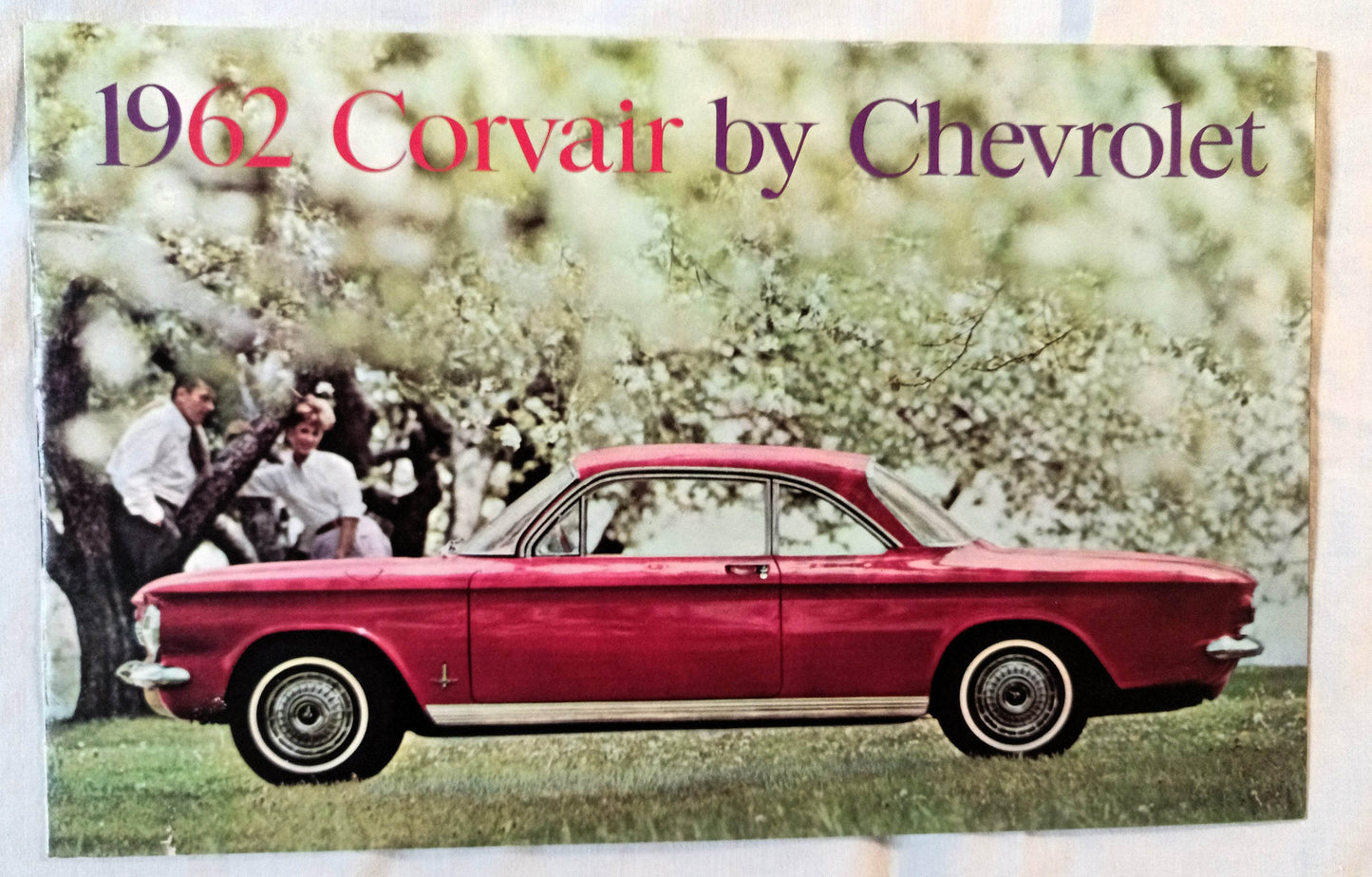 Chevrolet 1962 Corvair Dealers Showroom Sales Brochure - TulipStuff