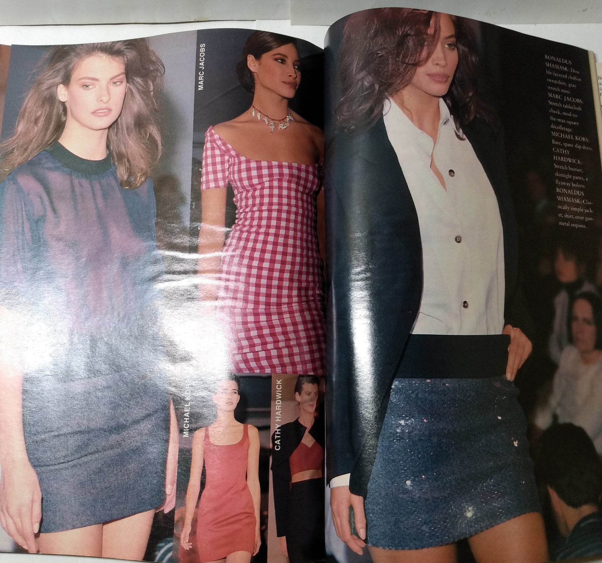 Cosmopolitan Magazine March 1988 Cindy Crawford Gloria Vanderbilt - TulipStuff