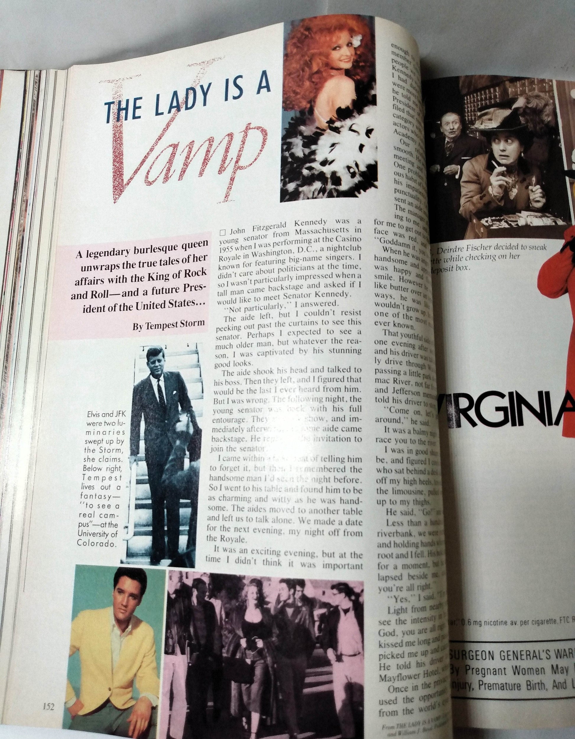 Cosmopolitan Magazine March 1988 Cindy Crawford Gloria Vanderbilt - TulipStuff