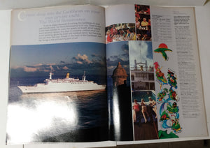 Costa Cruises World Renaissance Carla C Daphne 1983 Brochure - TulipStuff