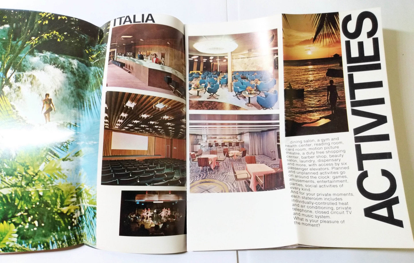 Costa Line ms Italia 1974 Caribbean South America Cruise Brochure - TulipStuff