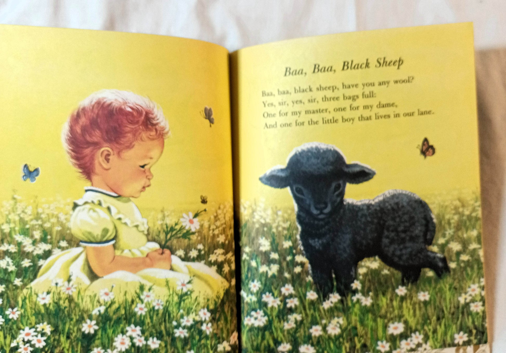 Counting Rhymes Little Golden Book #361 Sharon Kane 1974 - TulipStuff