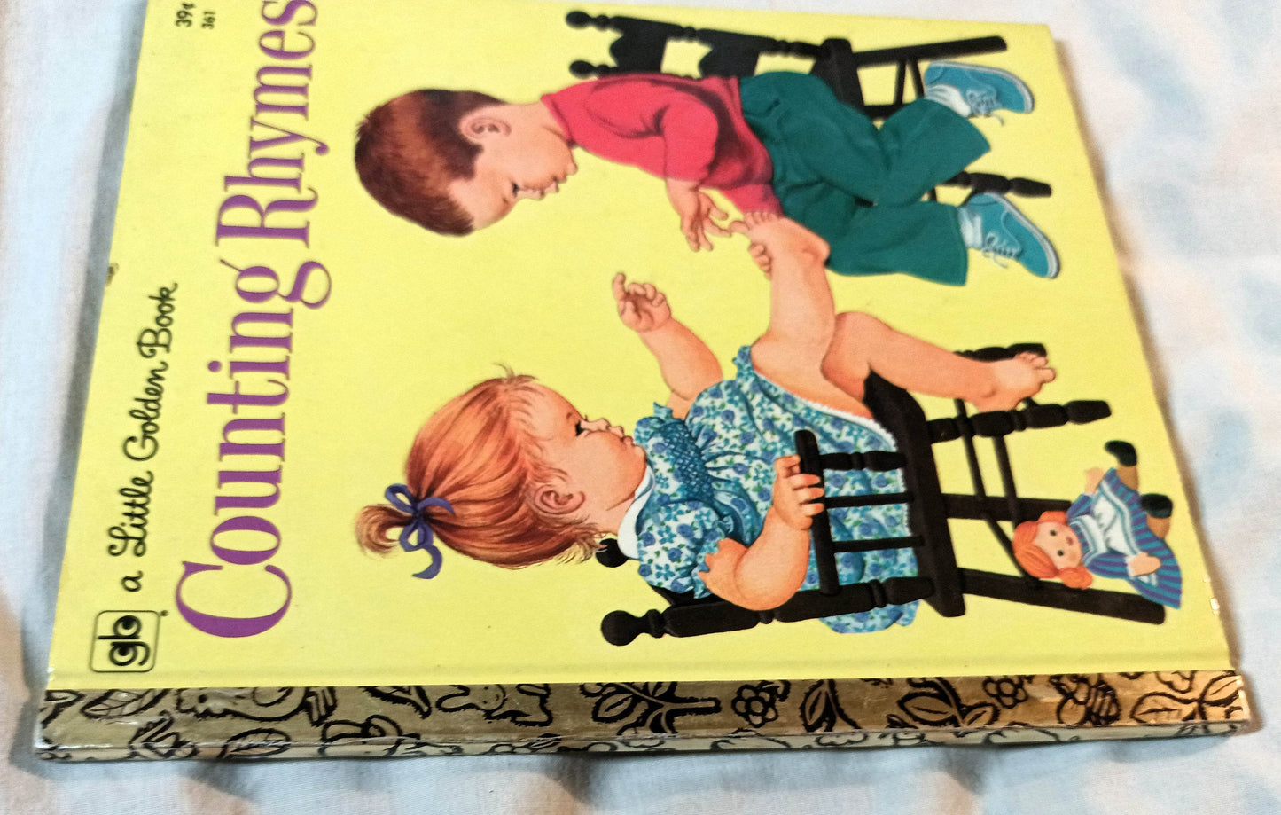 Counting Rhymes Little Golden Book #361 Sharon Kane 1974 - TulipStuff