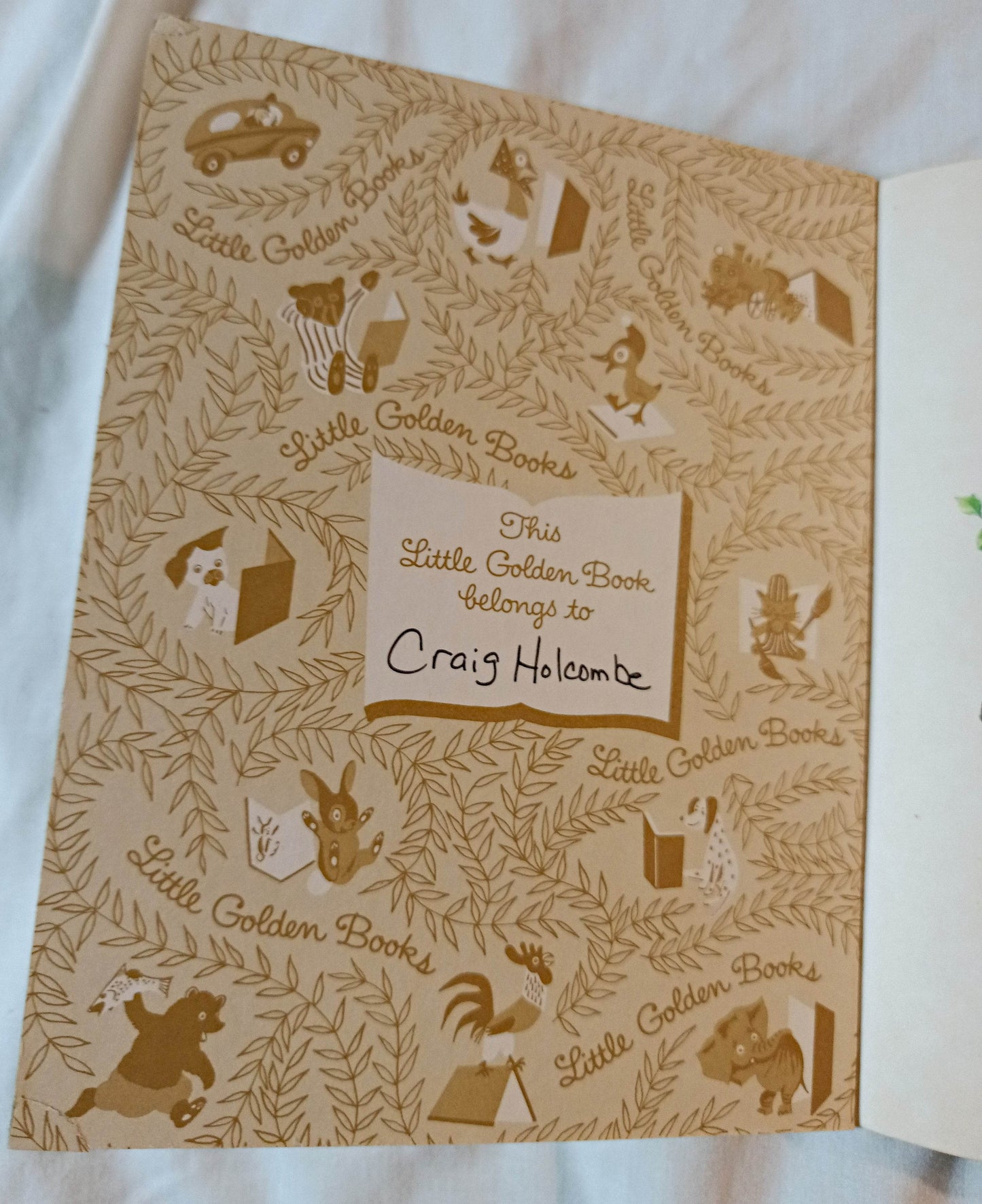 Counting Rhymes Little Golden Book #361 Sharon Kane 1974 - TulipStuff