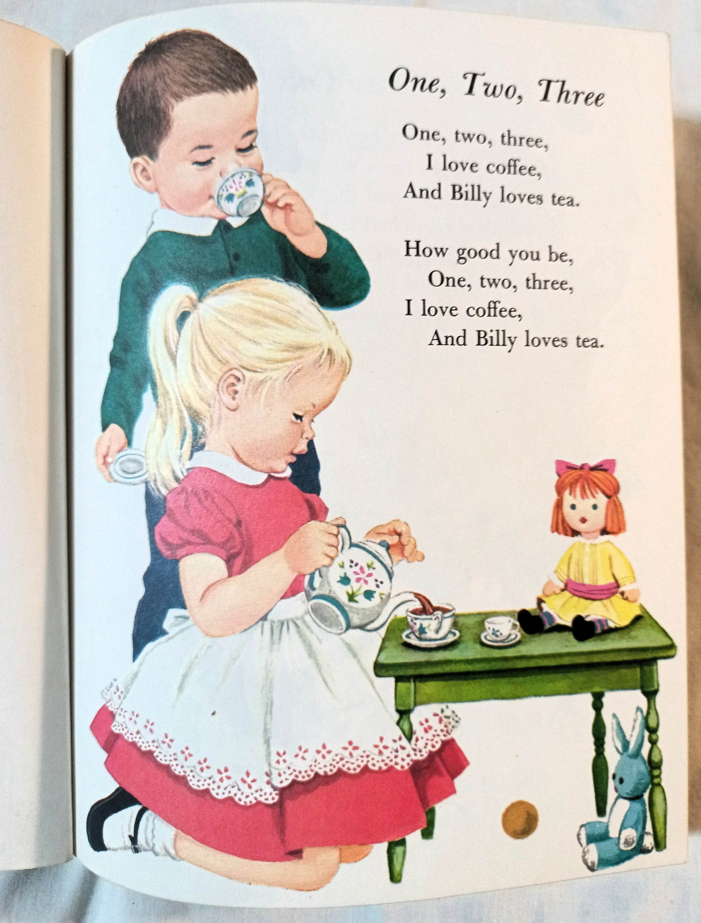 Counting Rhymes Little Golden Book #361 Sharon Kane 1974 - TulipStuff