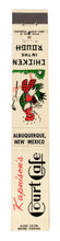 Load image into Gallery viewer, Kapnison&#39;s Court Cafe Albuquerque NM Matchbook Cover Early 1960&#39;s - TulipStuff
