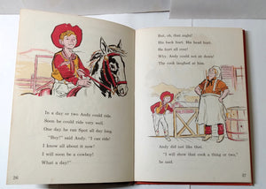 Cowboy Andy Edna Walker Chandler Beginner Books Hardcover 1959 - TulipStuff