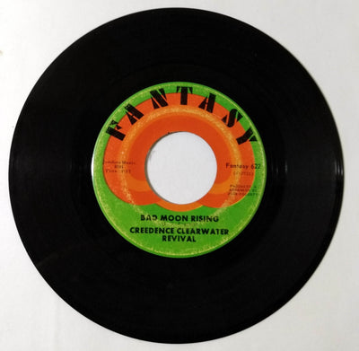 Creedence Clearwater Revival - Bad Moon Rising / Lodi Vinyl 7" 1969 - TulipStuff