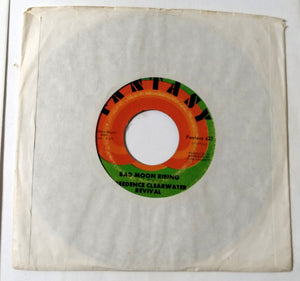 Creedence Clearwater Revival - Bad Moon Rising / Lodi Vinyl 7" 1969 - TulipStuff