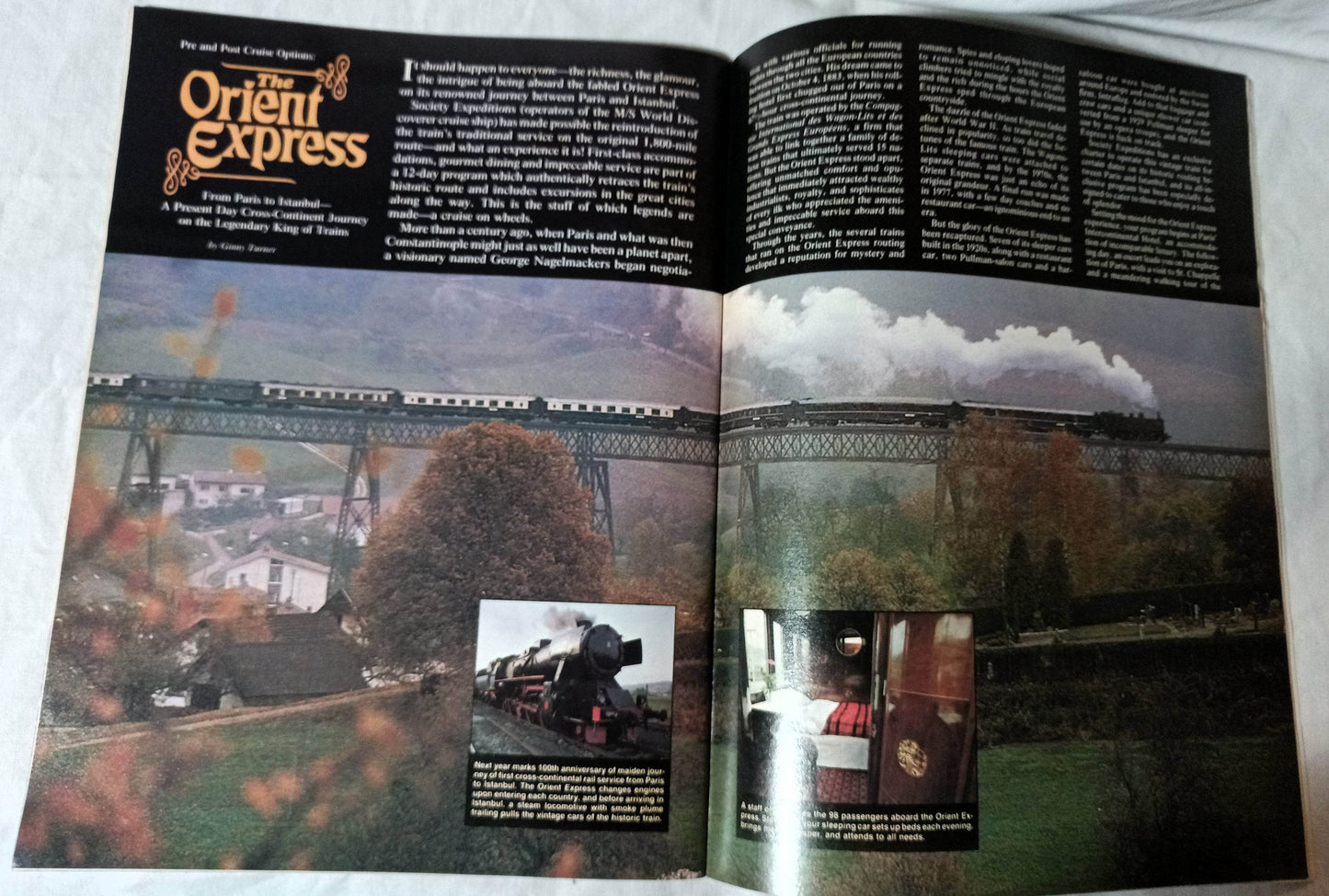 Cruise Travel Magazine October 1982 Tropicale Sitmar Nordic Prince - TulipStuff