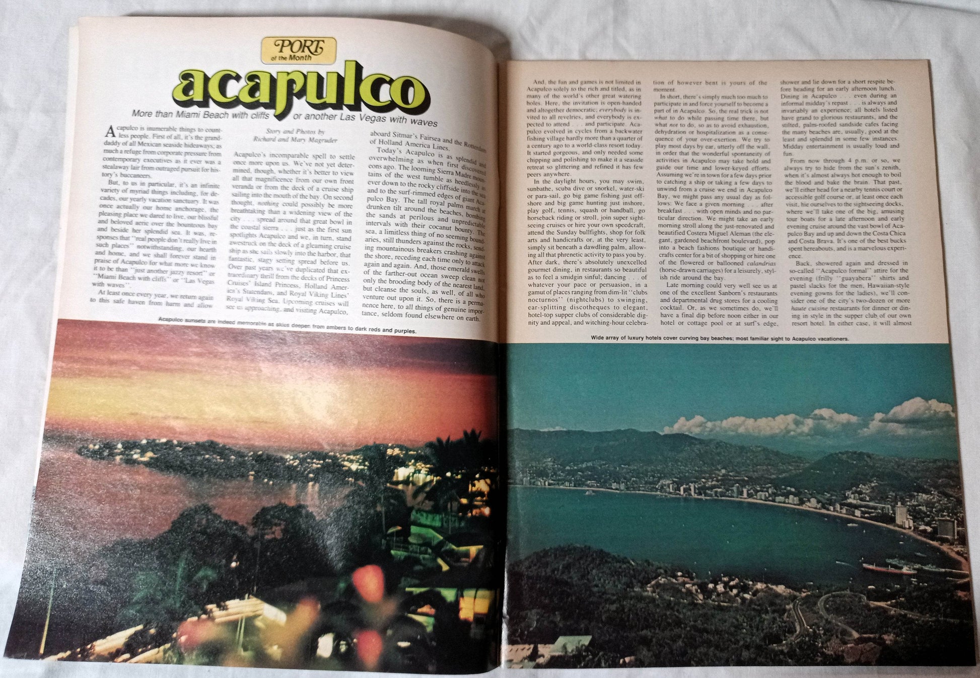 Cruise Travel Magazine October 1982 Tropicale Sitmar Nordic Prince - TulipStuff