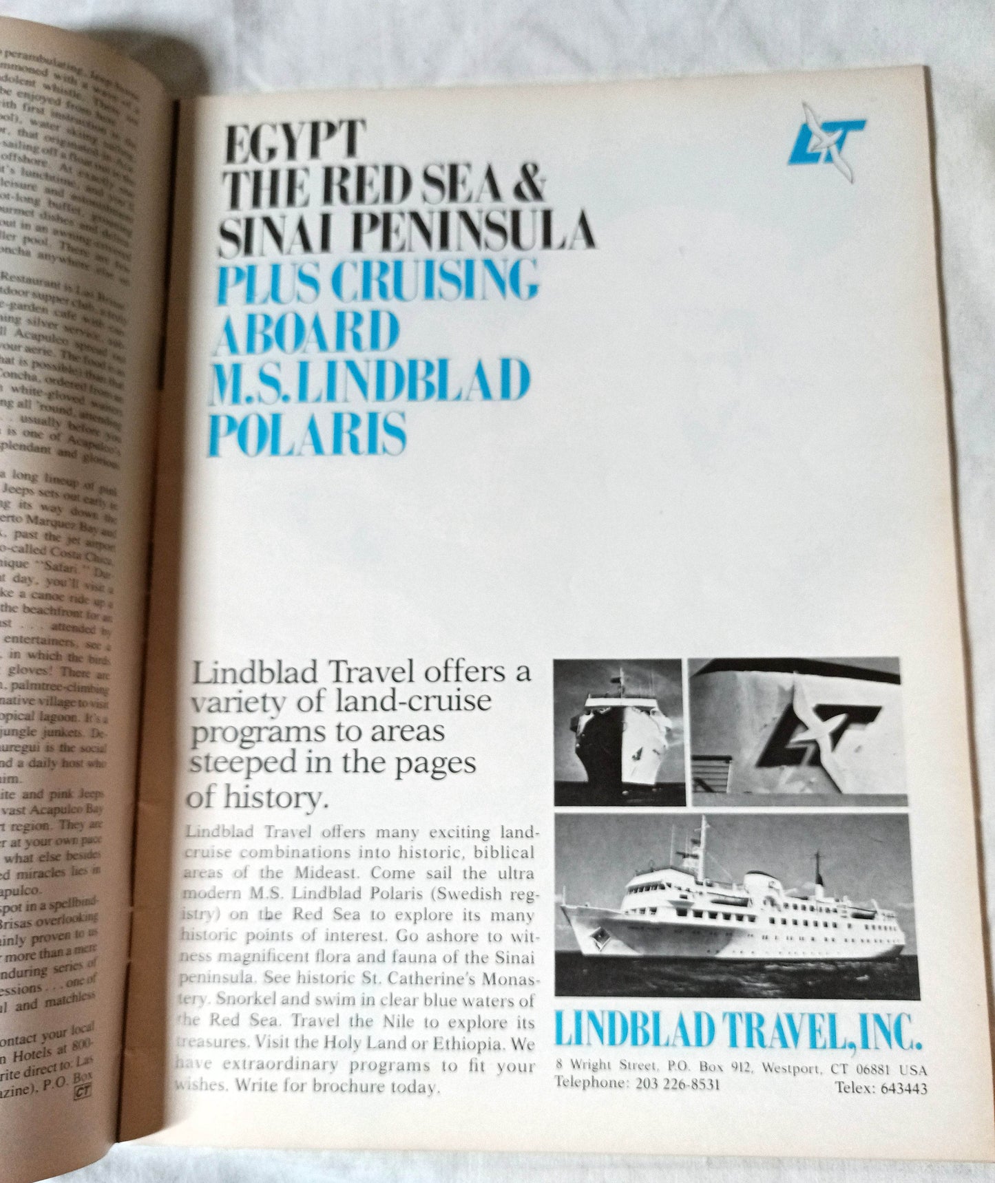 Cruise Travel Magazine October 1982 Tropicale Sitmar Nordic Prince - TulipStuff