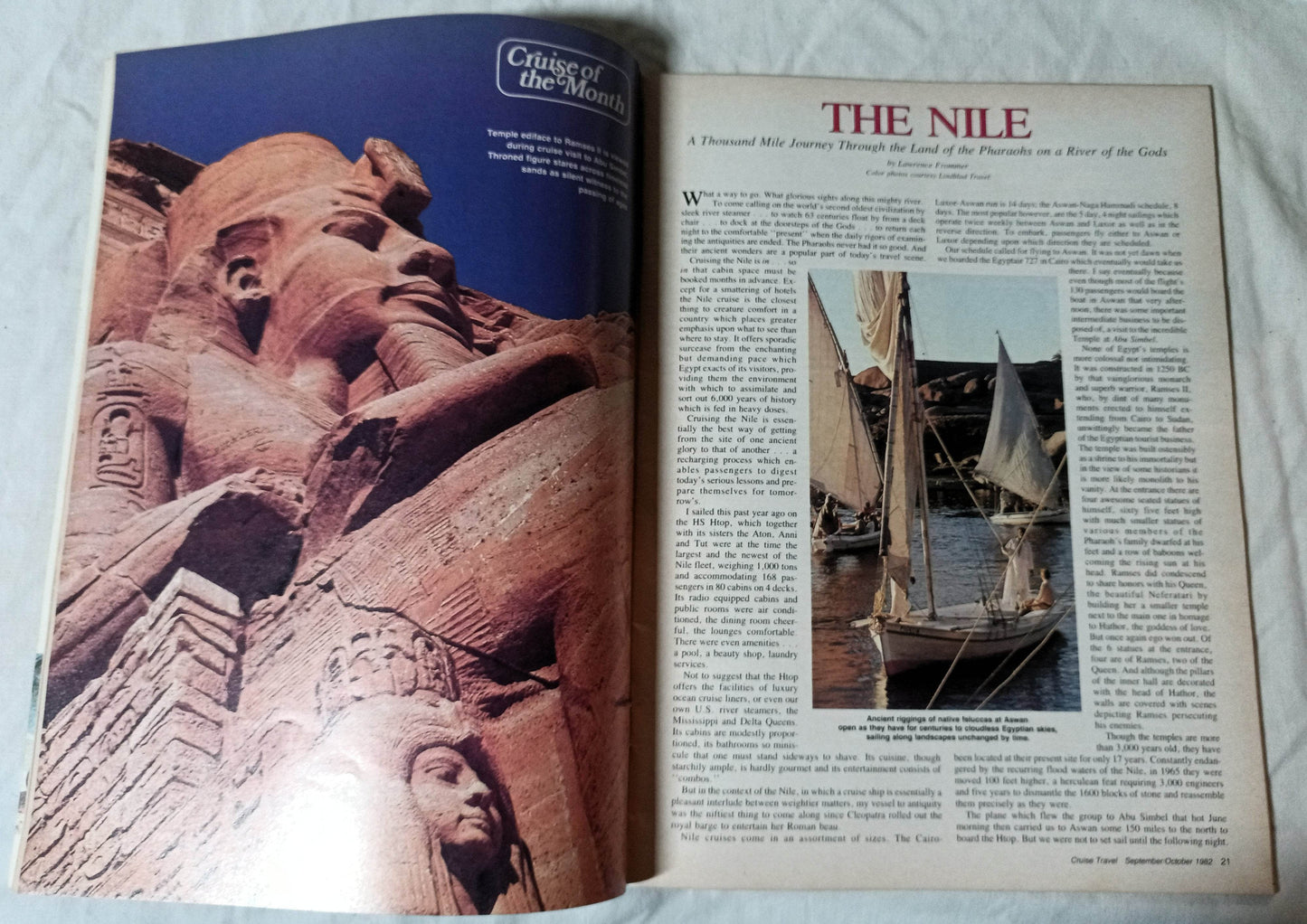 Cruise Travel Magazine October 1982 Tropicale Sitmar Nordic Prince - TulipStuff