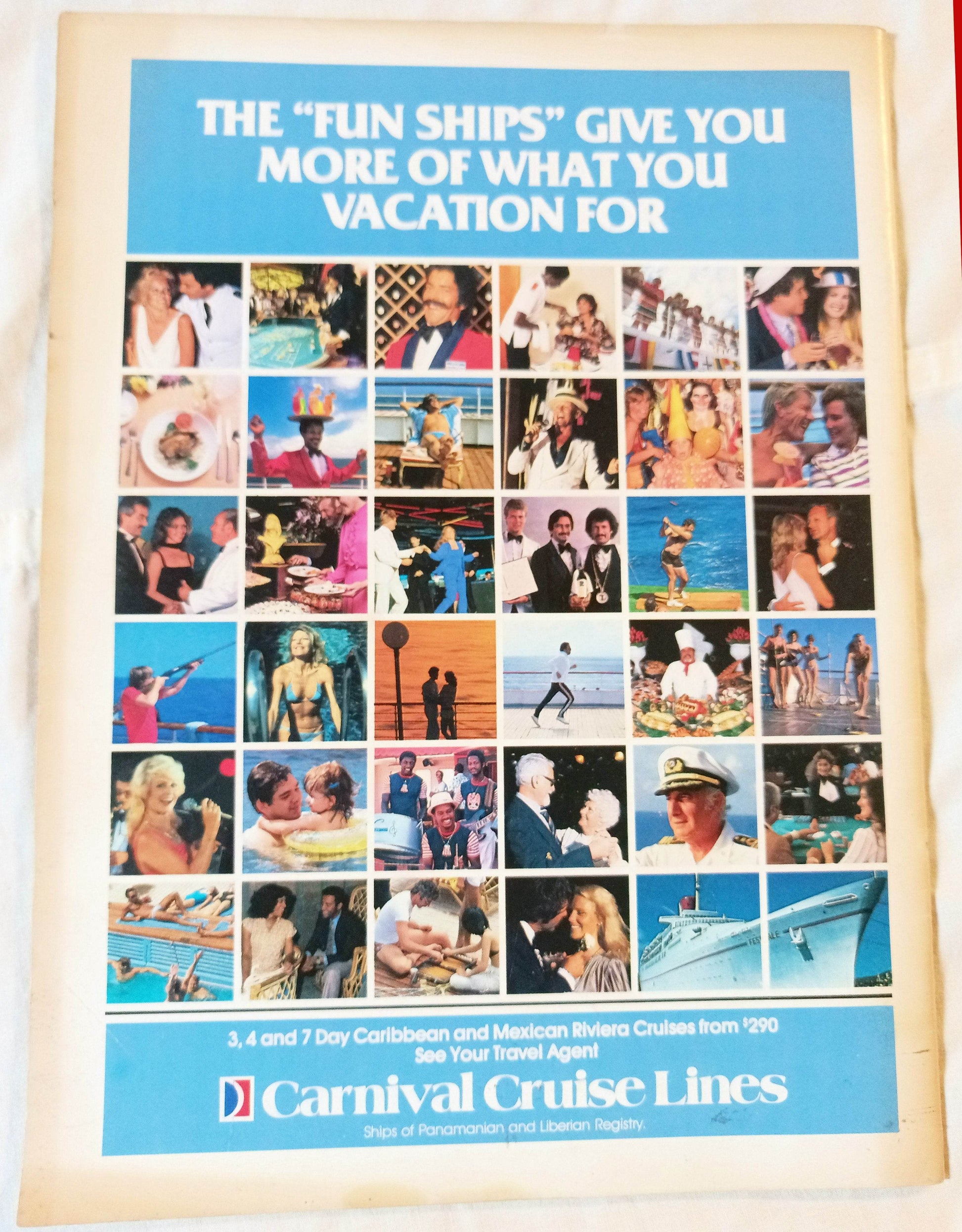 Cruise Travel Magazine April 1985 Royal Odyssey Ocean Princess - TulipStuff