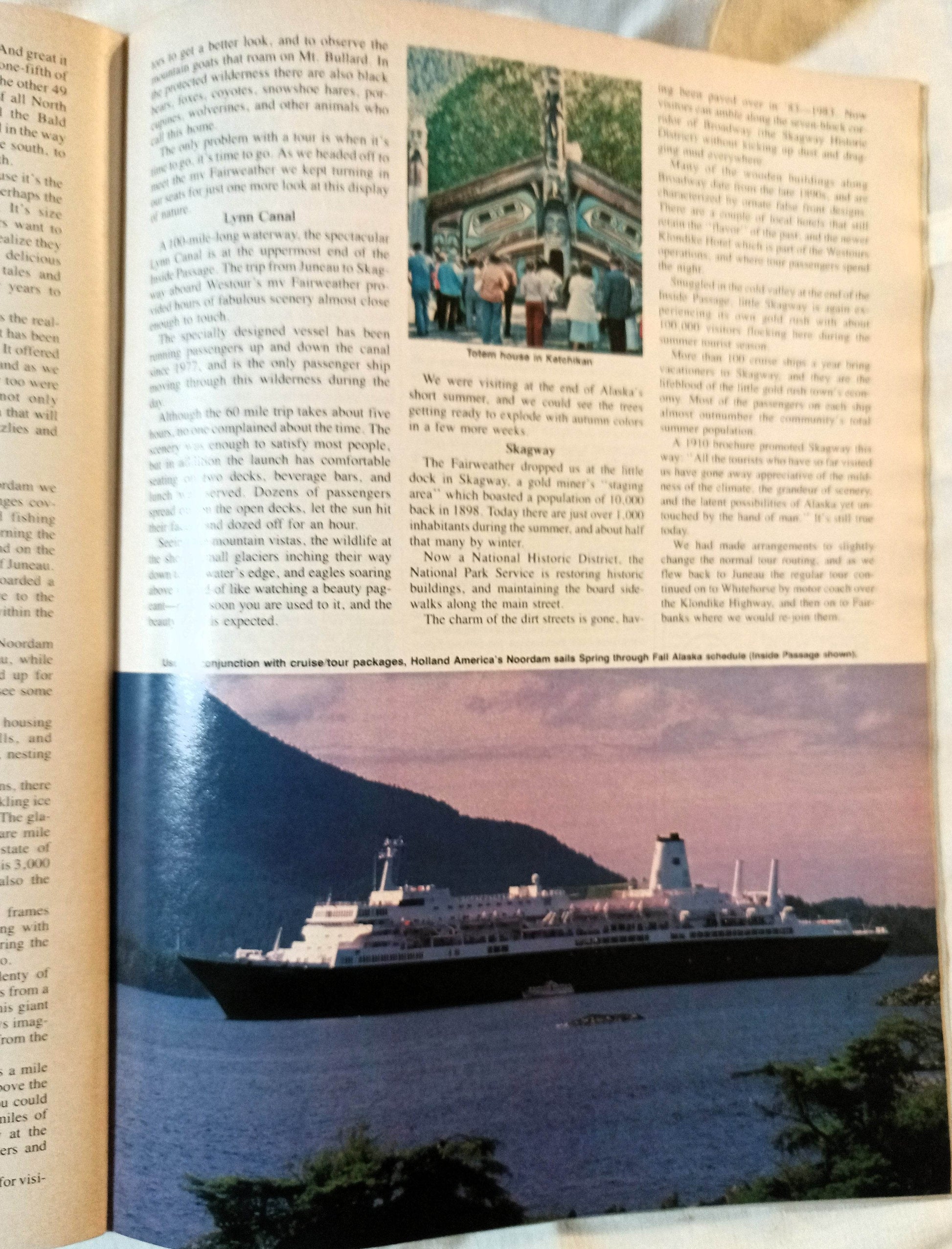 Cruise Travel Magazine April 1985 Royal Odyssey Ocean Princess - TulipStuff