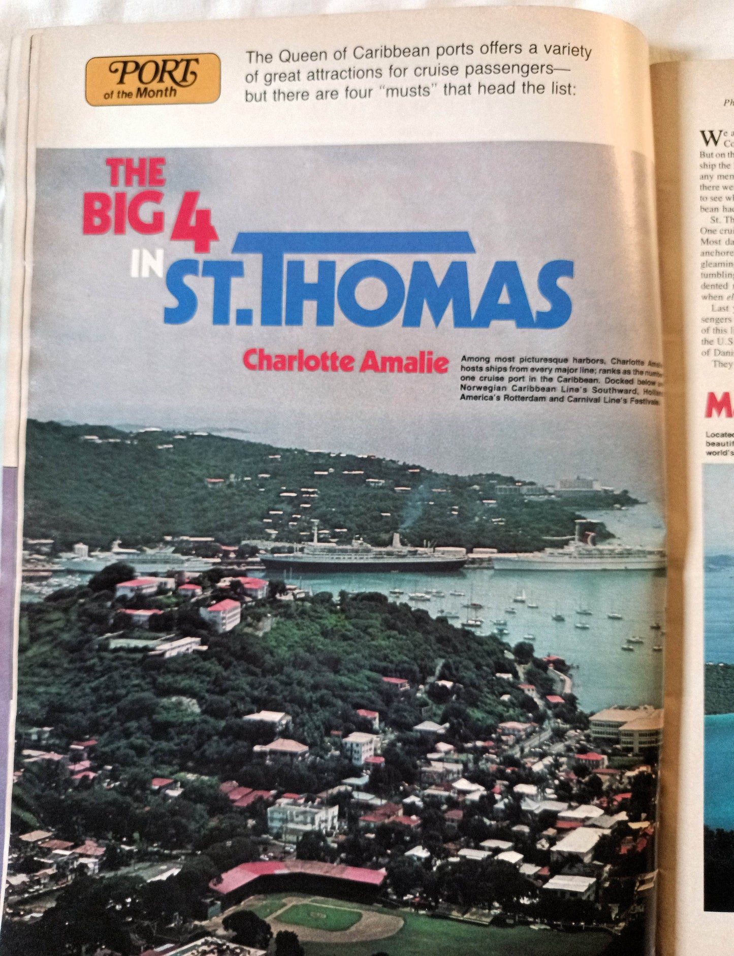 Cruise Travel Magazine April 1985 Royal Odyssey Ocean Princess - TulipStuff