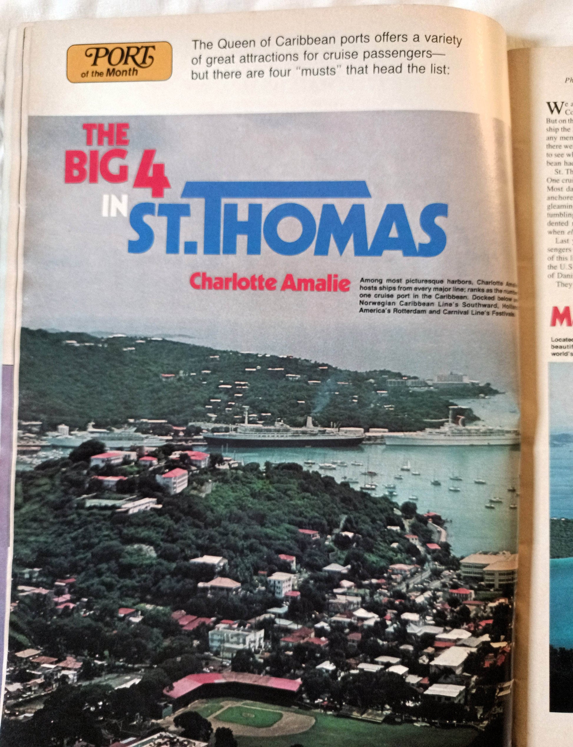 Cruise Travel Magazine April 1985 Royal Odyssey Ocean Princess - TulipStuff